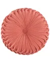 Levtex Eleni Button Tufted Decorative Pillow, 16" Round