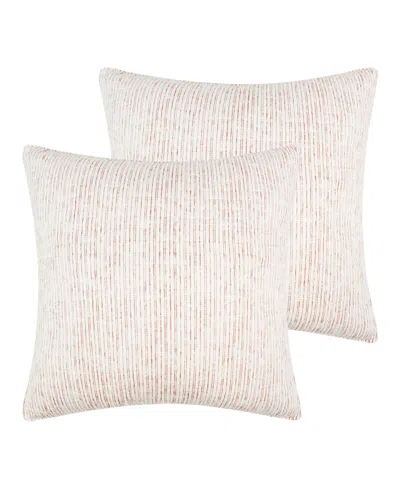 Levtex Elizabeta 2-pc. Sham Set, European In Coral