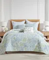 Levtex English Forest Reversible 3-pc. Quilt Set, Full/queen In Green