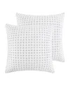 Levtex Etrada 2-pc. Sham Set, European In Taupe