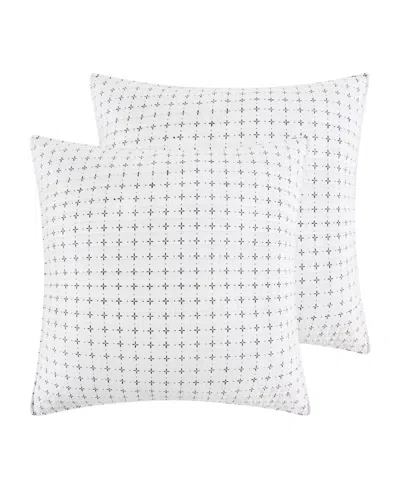 Levtex Etrada 2-pc. Sham Set, European In Taupe