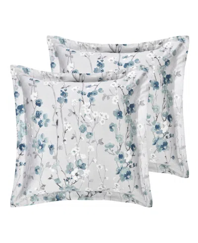 Levtex Florina 2-pc. Sham Set, European In Gray