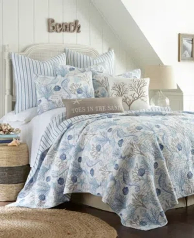 Levtex Galapagos Blue Coral Reef 3-pc. Quilt Set, King