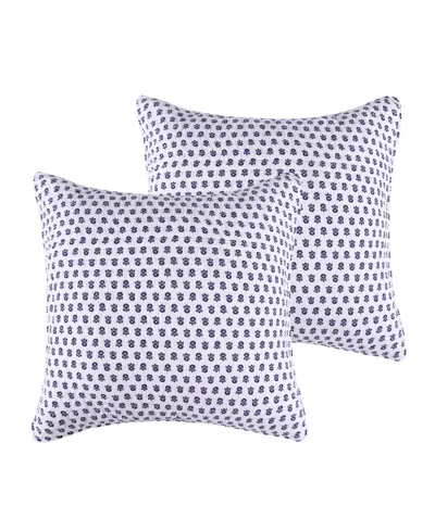 Levtex Garden 2-pc. Sham Set, European In Blue