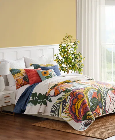 Levtex Grandiflora Overgrown Garden 2-pc. Quilt Set, Twin In Blue