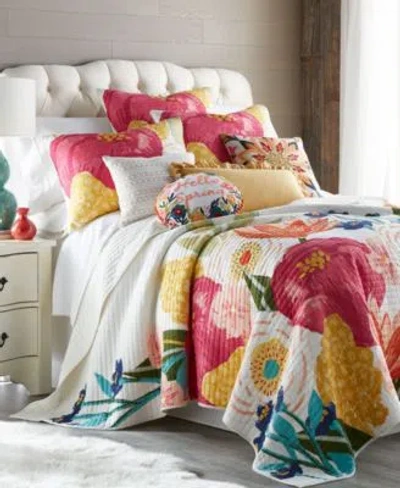 Levtex Grandiflora Overgrown Garden Quilt Sets In Blue