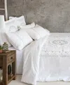 Levtex Harleson Medallion Embroidered 2-pc. Comforter Set, Twin/twin Xl In White