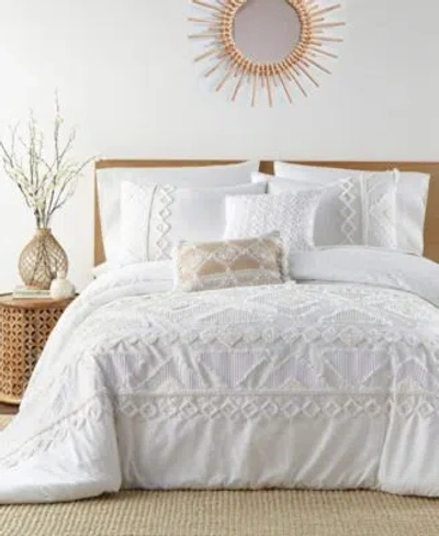 Levtex Harleson Textured Comforter Sets In White