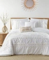 Levtex Harleson Textured Duvet Cover Sets In White