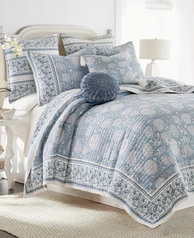 Levtex Home Adare Reversible 3-pc. Quilt Set, Full/queen In Blue