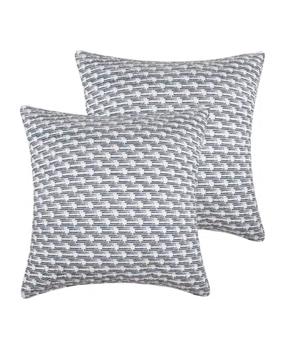 Levtex Aditya 2-pc. Sham Set, European In Navy