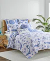 Levtex Home Batik Ocean Reversible 3-pc. Quilt Set, King/california King In Blue