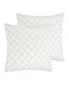 Levtex Becker 2-pc. Sham Set, European In Grey