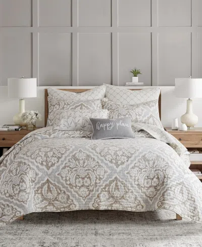 Levtex Becker Reversible 3-pc. Quilt Set, King/california King In Taupe