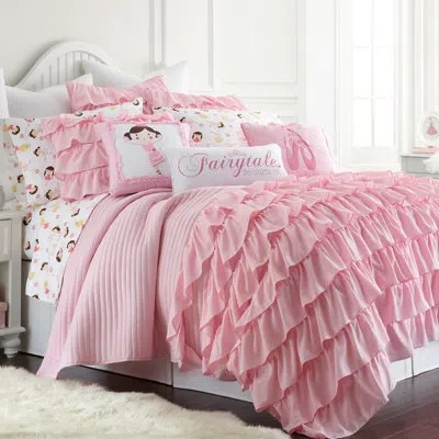 Levtex Home Bella Twin Quilt Set In Pink