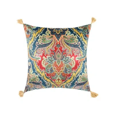 Levtex Home Calabria Medallion Tassel Pillow In Tan