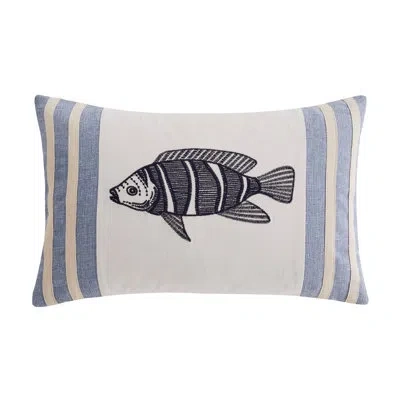 Levtex Home Cambria Fish Pillow In Blue