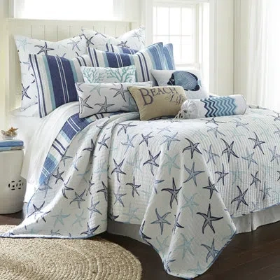 Levtex Home Camps Bay Full/queen Quilt Set In Blue