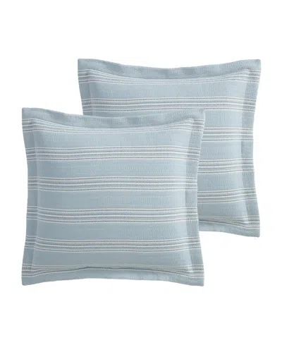 Levtex Home Clayton Stripes 2-pc. Sham Set, European In Blue