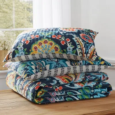 Levtex Home Diella King Quilt Set In Blue