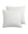 Levtex Eyelet 2-pc. Sham Set, European In Cream