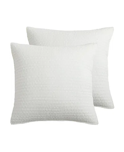 Levtex Eyelet 2-pc. Sham Set, European In Cream