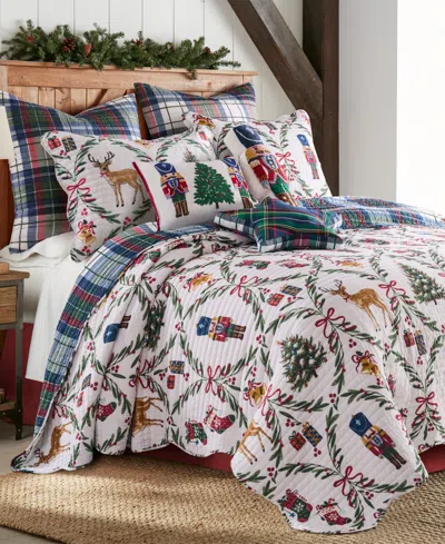 Levtex Home Festive Nutcrackers Reversible 2-pc. Quilt Set, Twin/twin Xl In Multi