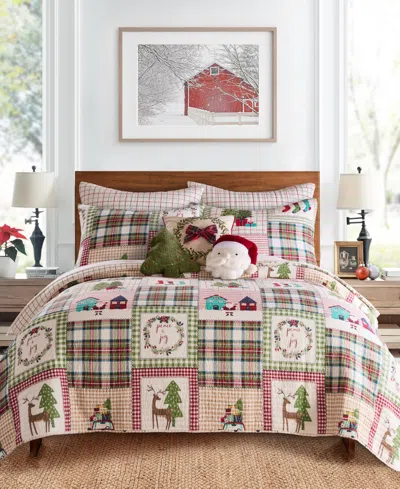 Levtex Home For Christmas Festive Plaid 2-pc. Quilt Set, Twin/twin Xl In Multi