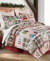 Levtex Home For Christmas Festive Plaid 3-pc. Quilt Set, King In Green