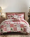 Levtex Home For Christmas Reversible 3-pc. Comforter Set, King/california King In Red