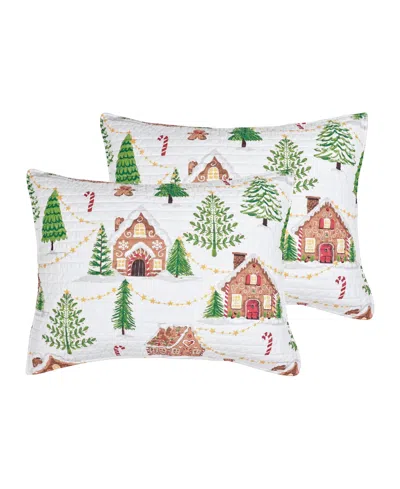 Levtex Home Gingerbread Village 2-pc. Sham Set, Standard In Multi