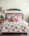 Levtex Home Gingerbread Village Reversible Quilt, King/california King In Multi