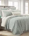 Levtex Home Helena Textured 3-pc. Quilt Set, Full/queen In Green