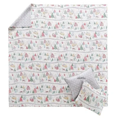 Levtex Home Joulset King Quilt Set In Grey