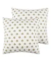 Levtex Kamira 2-pc. Sham Set, European In Yellow