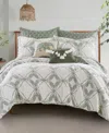 Levtex Kemala Reversible 2-pc. Quilt Set, Twin/twin Xl In Green