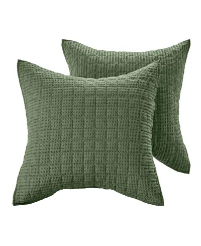 Levtex Home Levtex Cloud Waffle Quilted 2-pc. Sham Set, European