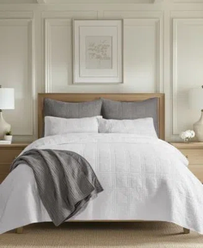 Levtex Home Levtex Cloud Waffle Textured 3 Pc. Quilt Sets In Taupe