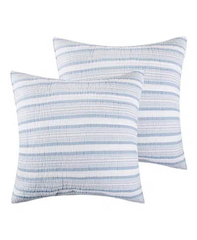 Levtex Home Levtex Coral Landing 2-pc. Sham Set, European In Blue