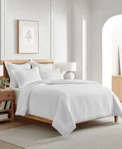 Levtex Home Levtex Reede Muslin Textured 3 Pc. Comforter Sets In White