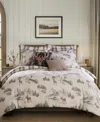 Levtex Home Lodge Toile Reversible 3-pc. Duvet Cover Set, Queen In Brown