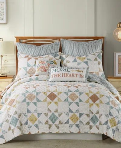 Levtex Lottie Reversible 3-pc. Quilt Set, Full/queen In Multicolor