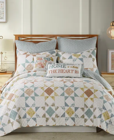 Levtex Home Lottie Reversible 3-pc. Quilt Set, King/cal King In Multi
