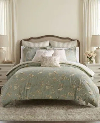 Levtex Home Lyon Reversible 3 Piece Duvet Cover Sets In Blue