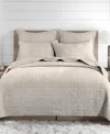 Levtex Melange Stitch Stitching 2-pc. Quilt Set, Twin/twin Xl In Natural