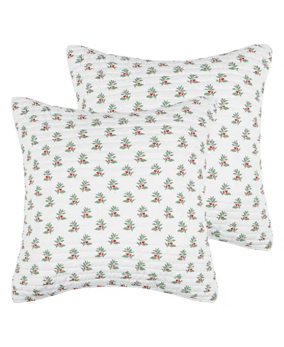 Levtex Home Merry Tartan 2-pc. Sham Set, European In Green