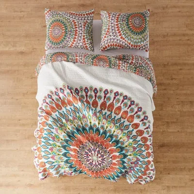 Levtex Home Mirage King Quilt Set In White