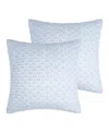Levtex Nadita 2-pc. Sham Set, European In Blue