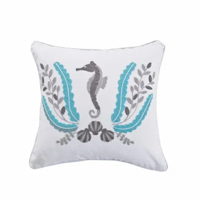 Levtex Home Nantucket Seahorse Pillow In Blue