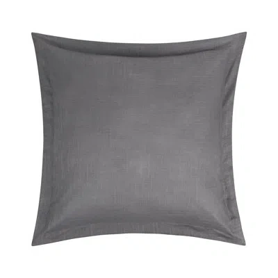 Levtex Home Nina Filled Euro Sham Charcoal Hessian